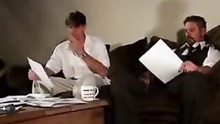 A real incest - his brother made a deposit to his sister's vagina