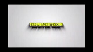 A fat black woman showed the camera her talent for twerking and more