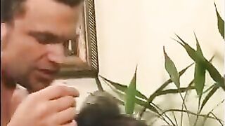 A 40-year-old man playing a joke felt up her tits