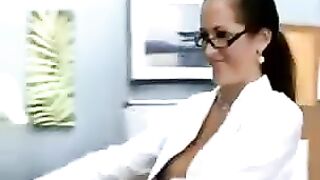An Italian teacher has sex with her student on the table