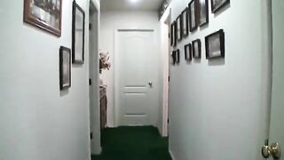 A knocked-up chick got banged and cum on her belly