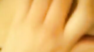 A beautiful woman has sex and gets her pussy wet, ending with a juicy finish