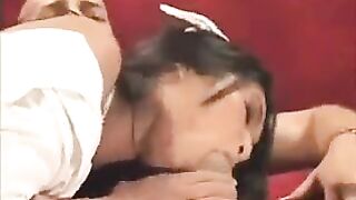 Nurse porn with Asian beauty who loves to fuck in her uniform