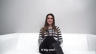 Czech girl ended up fucking after casting agent’s treatment
