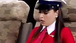 Wicked lesbians in stockings and pantyhose action