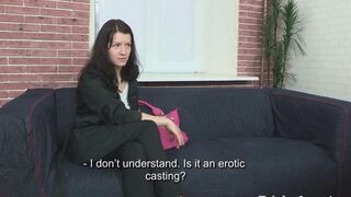 Girl was fucked at casting for 700 euros by an agent
