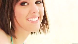 A girl with cancer is having fun on the couch in a steamy 4K scene