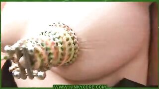 Putting needles in the labia is a little weird but it's a labia piercing