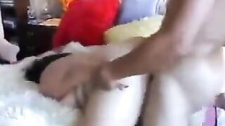 Man fucked a thick juicy ass of Asian beauty