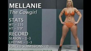 Girl struggles with her lesbian partner using a strapon