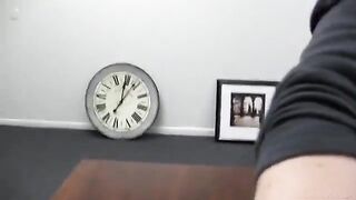 Girl with cancer participates in a porn casting, showcasing her bold attitude