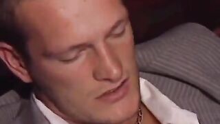 A guy fucked two bitches in public place, the video is really hot