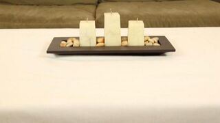 Massage girl Chloe Amur jerks her client’s cock under the table