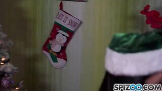 Two Snow Maidens were fucked by Santa Claus in a steamy encounter