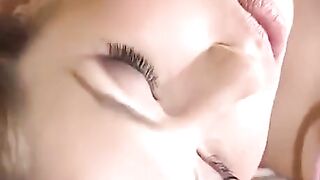 The young guy licked the nipples of a busty mother