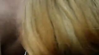 Winter street blowjob scene with a captivating view of the surrounding environment