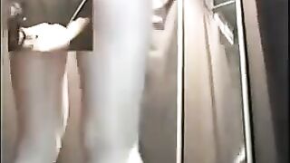 Camera secretly filmed girl undressing in underwear store locker room