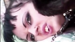 Rough sex in a fur coat, the girl did not expect such passion