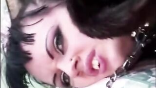 Rough sex in a fur coat, the girl did not expect such passion