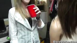 Instead of paying, the girls offered a rave party to the collector
