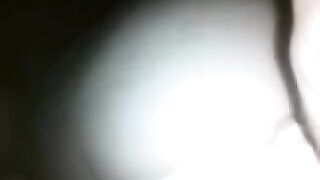 At night it was possible to shoot a chick's pussy video