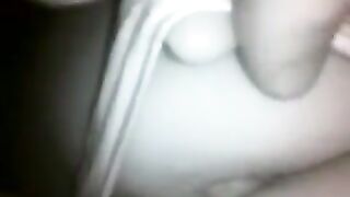 At night it was possible to shoot a chick's pussy video