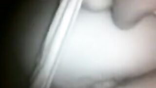 At night it was possible to shoot a chick's pussy video