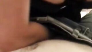 A husband is having fun with his wife in sexy underwear