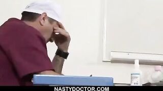 The doctor used a pussy spreader on the patient in the hospital