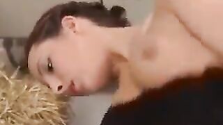 Brunette German MILF gets her pussy stuffed with cock