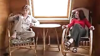 A young boy fucked with a mature sister in the countryside