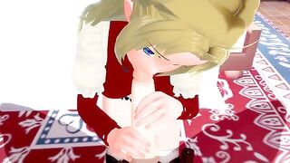 Jobless Reincarnation ZENITH GREYRAT's love for cum is unmatched in this hot hentai scene