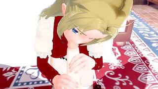 Jobless Reincarnation ZENITH GREYRAT's love for cum is unmatched in this hot hentai scene