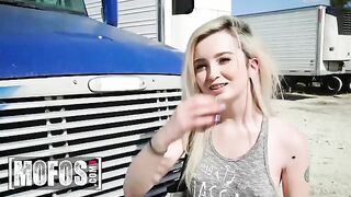 Lexi Lore gets Jesse Black's cock sucked and fucked in his truck