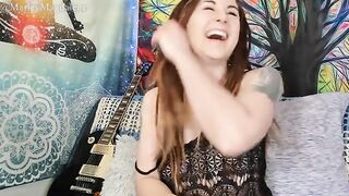 Hairy chick masturbates with a toy and squirts like a pro