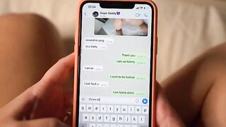 A petite teen gets 10,000 Euros from her sugar daddy for sex
