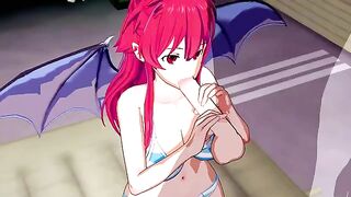 The succubus anime wants more cum - Itadaki! Seieki - Mari Setogaya Hentai