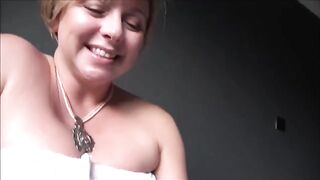 A mature woman is giving lessons on intimacy