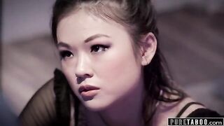 Lulu Chu gets seduced by her stepdad's best friend at his wake