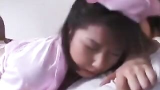 He washed out the dick from the vagina and cumin ended up on his face
