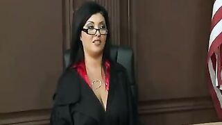 A mature woman in power, you know, with big boobs