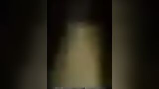 A wife runs around the house in thongs with the military