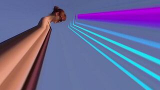 A street girl agreed to fuck for money in public place