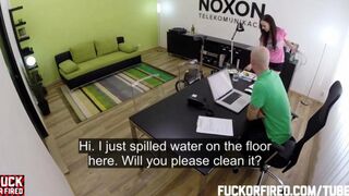 When applying for a job, do not forget to give in the ass to your boss
