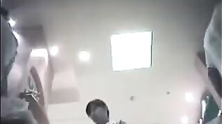 A hidden camera was secretly filming girls at the checkout in the shop