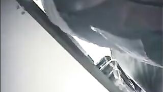 A hidden camera was secretly filming girls at the checkout in the shop