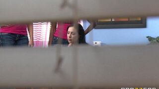 A couple has sex in the college dormitory