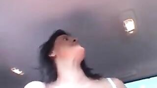 Three cool guys brought a prostitute to the forest