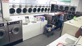 The man fucked Dillion Harper in the laundry room