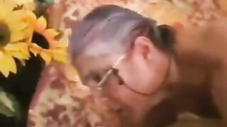 An adult man fucked in the ass gray stocking woman